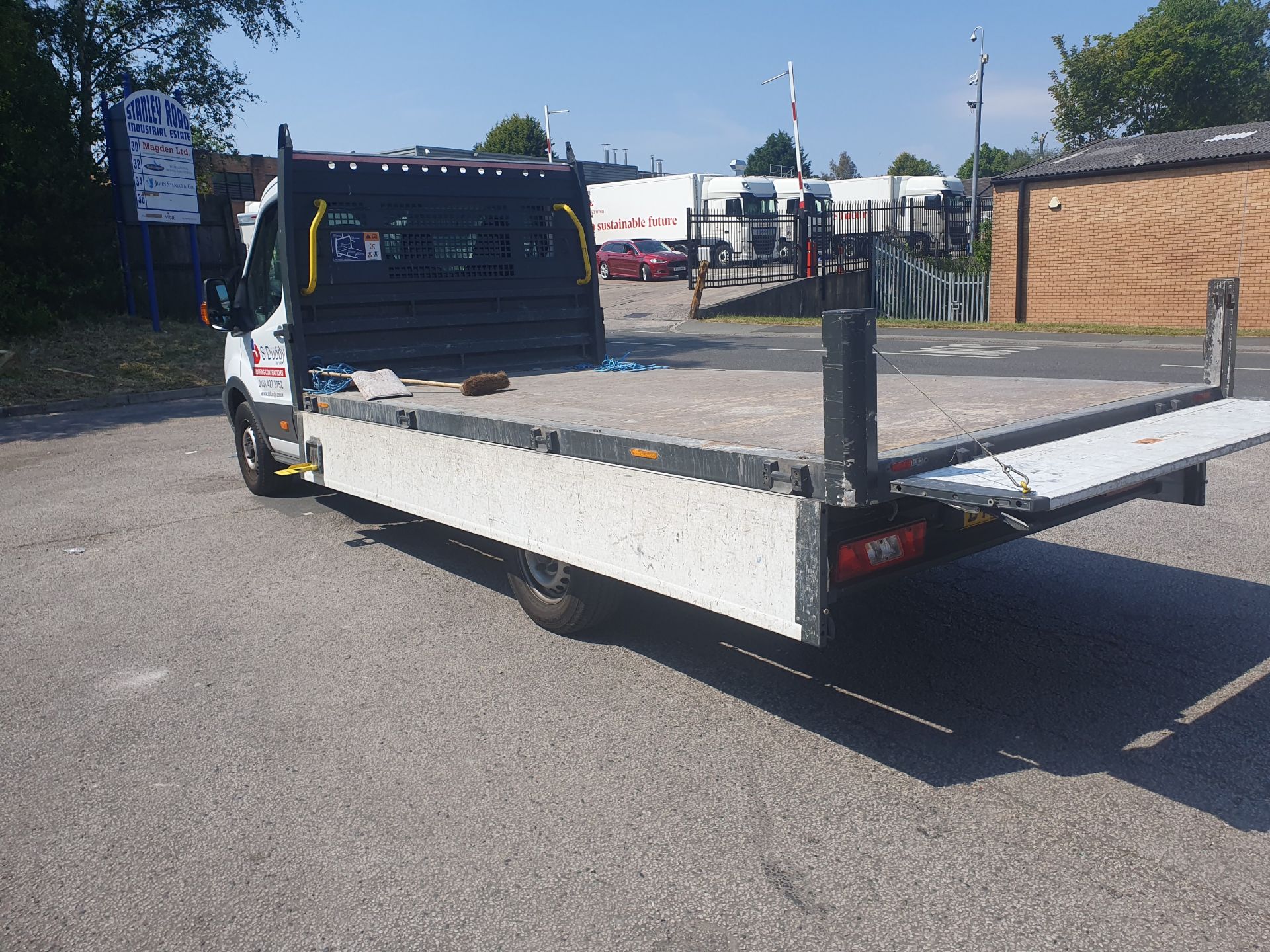 Ford Transit 350 Dropside Lorry | Reg: DY18 DCV | Mileage: 56,638 - Image 8 of 16