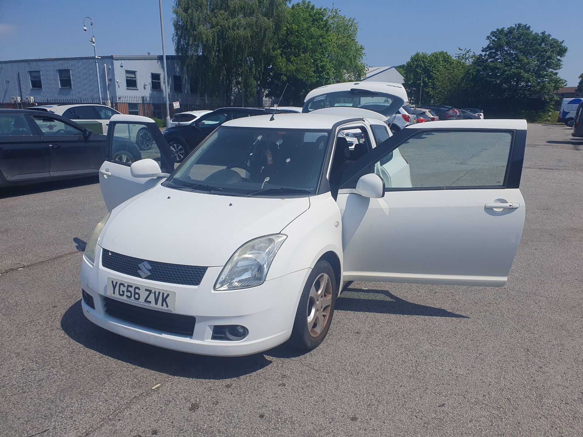 Suzuki Swift VVTS GLX | Reg: YG56 ZVK | Mileage: 84,037 | ZERO VAT ON HAMMER - Image 10 of 12