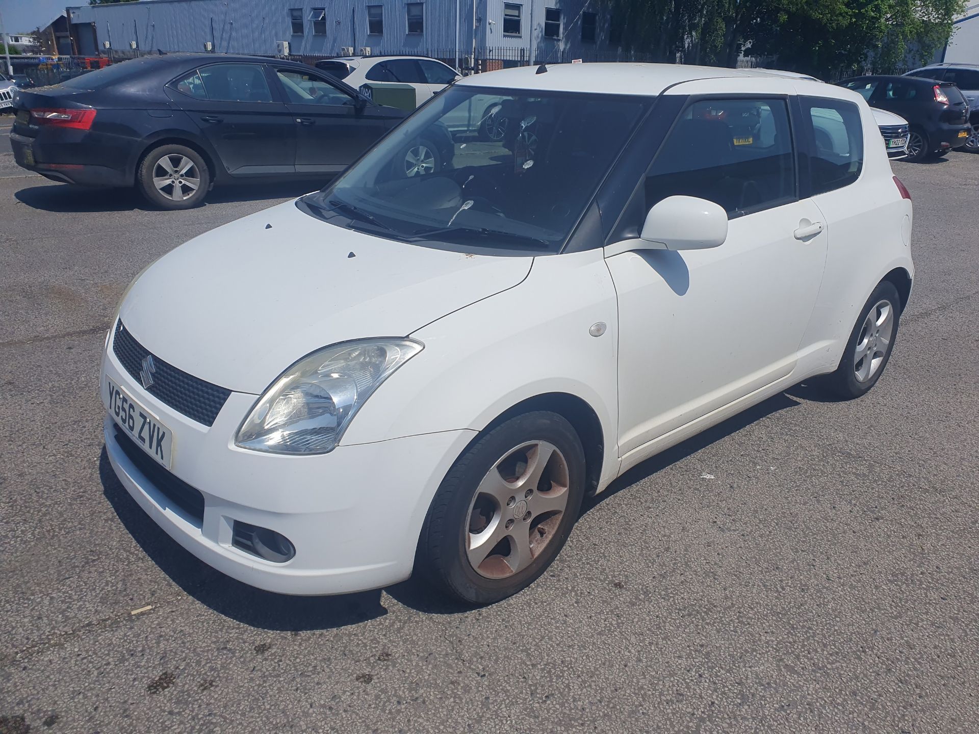 Suzuki Swift VVTS GLX | Reg: YG56 ZVK | Mileage: 84,037 | ZERO VAT ON HAMMER - Image 3 of 12