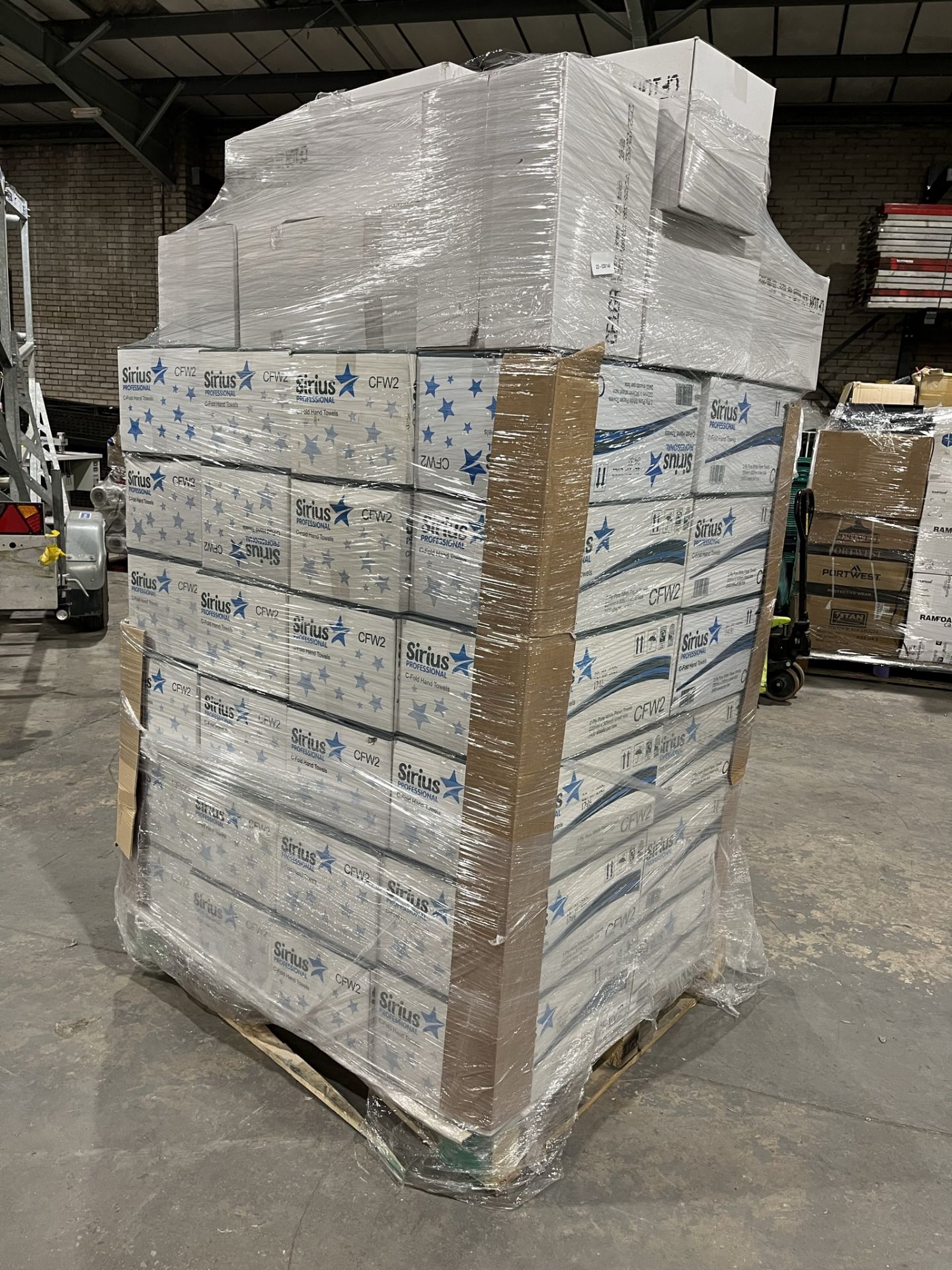 51 x Boxes Of Sirius 2 Ply Pure White Paper Towels - Image 6 of 8