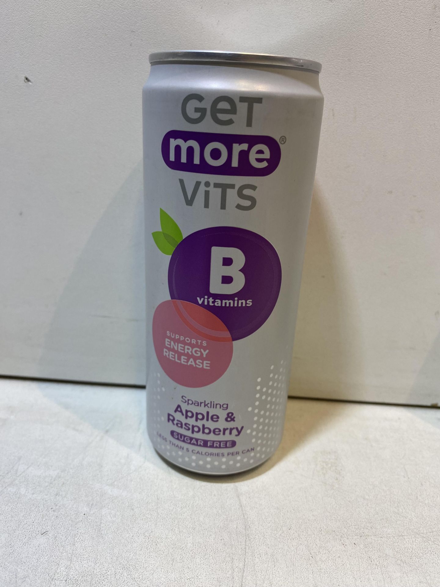 21 x Cans Of Various Flavoured Get More Vits Vitamin Drinks BBD Oct 2023 - Image 2 of 6