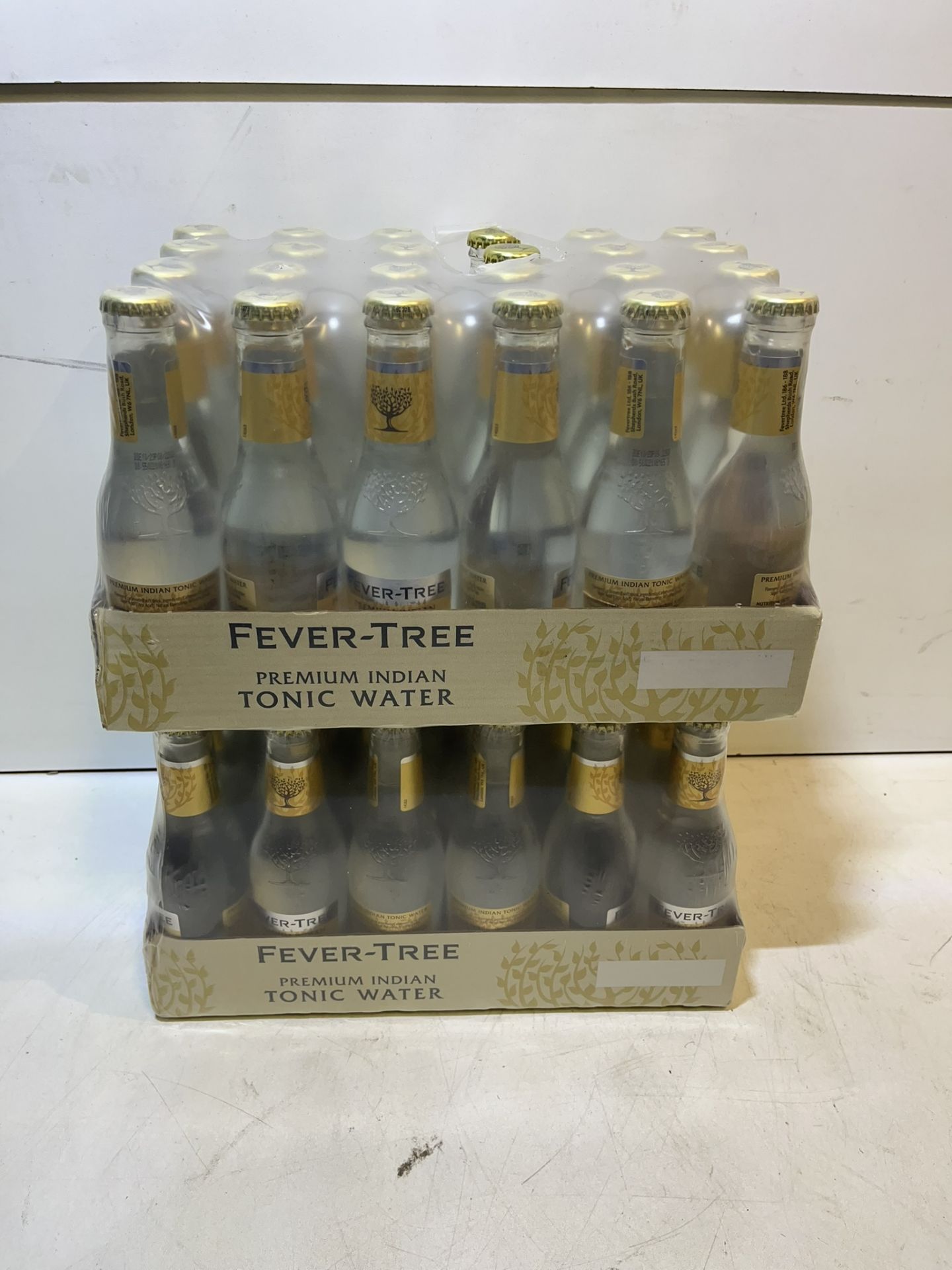 2 x Packs Of 24 200ML Bottles Of Fever-Tree Crisp And Fresh Tonic Water