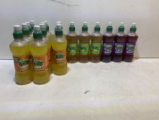 17 x Bottles Of Various Flavoured Simply Fruity Juices - BBD Aug 2023