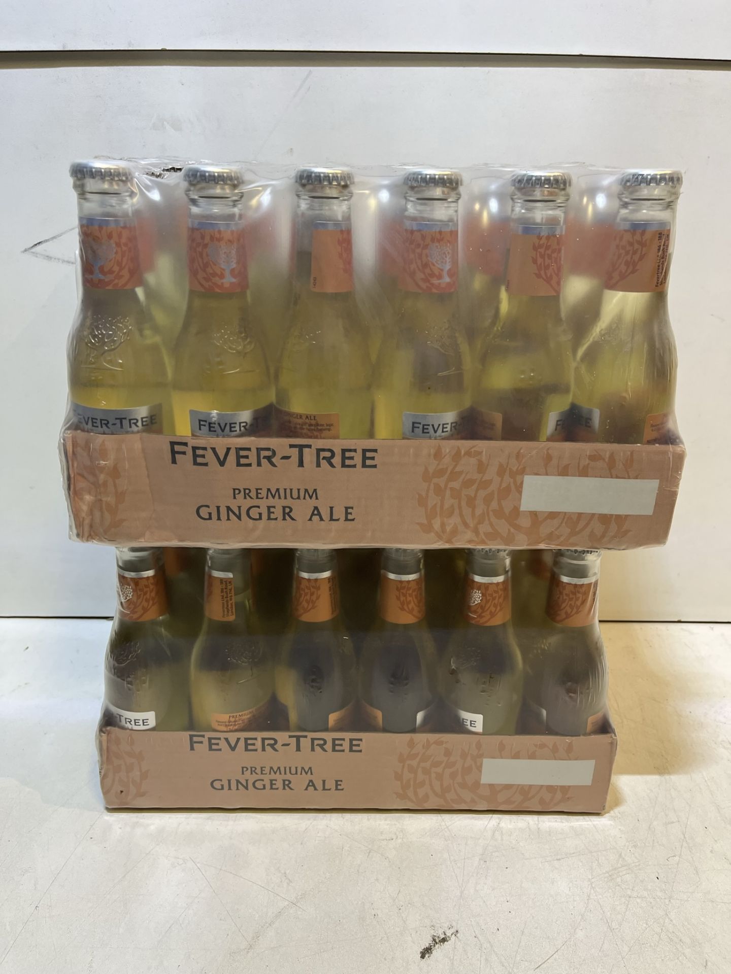 2 x Packs Of 24 200ML Bottles Of Fever-Tree Gingry And Fresh Tonic Water