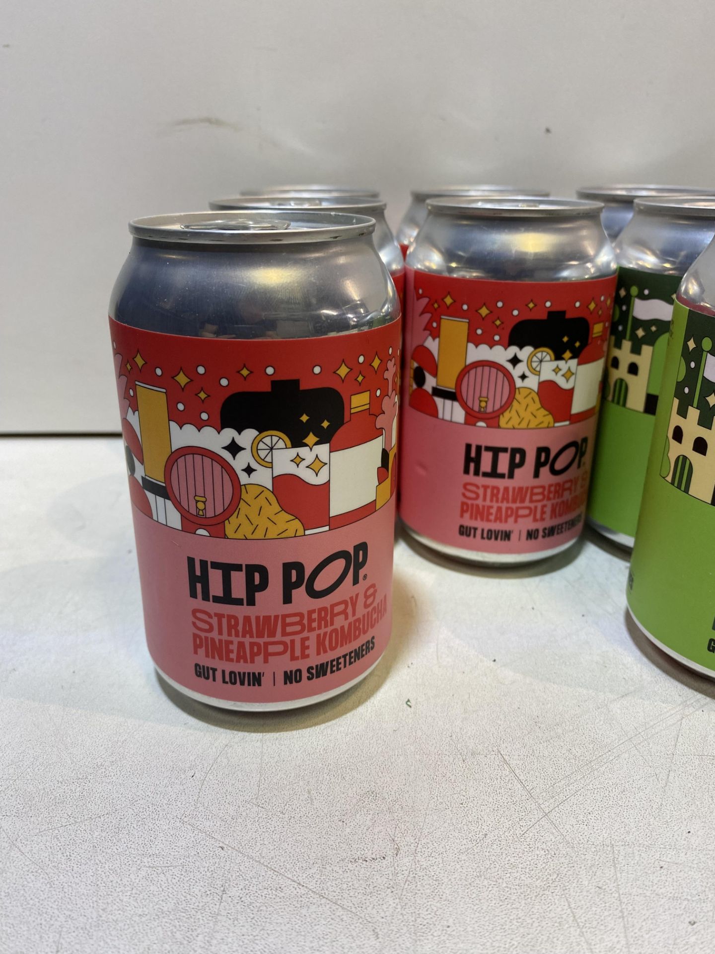 20 x Cans Of Various Flavoured Hip Pop Kombucha - Image 2 of 5