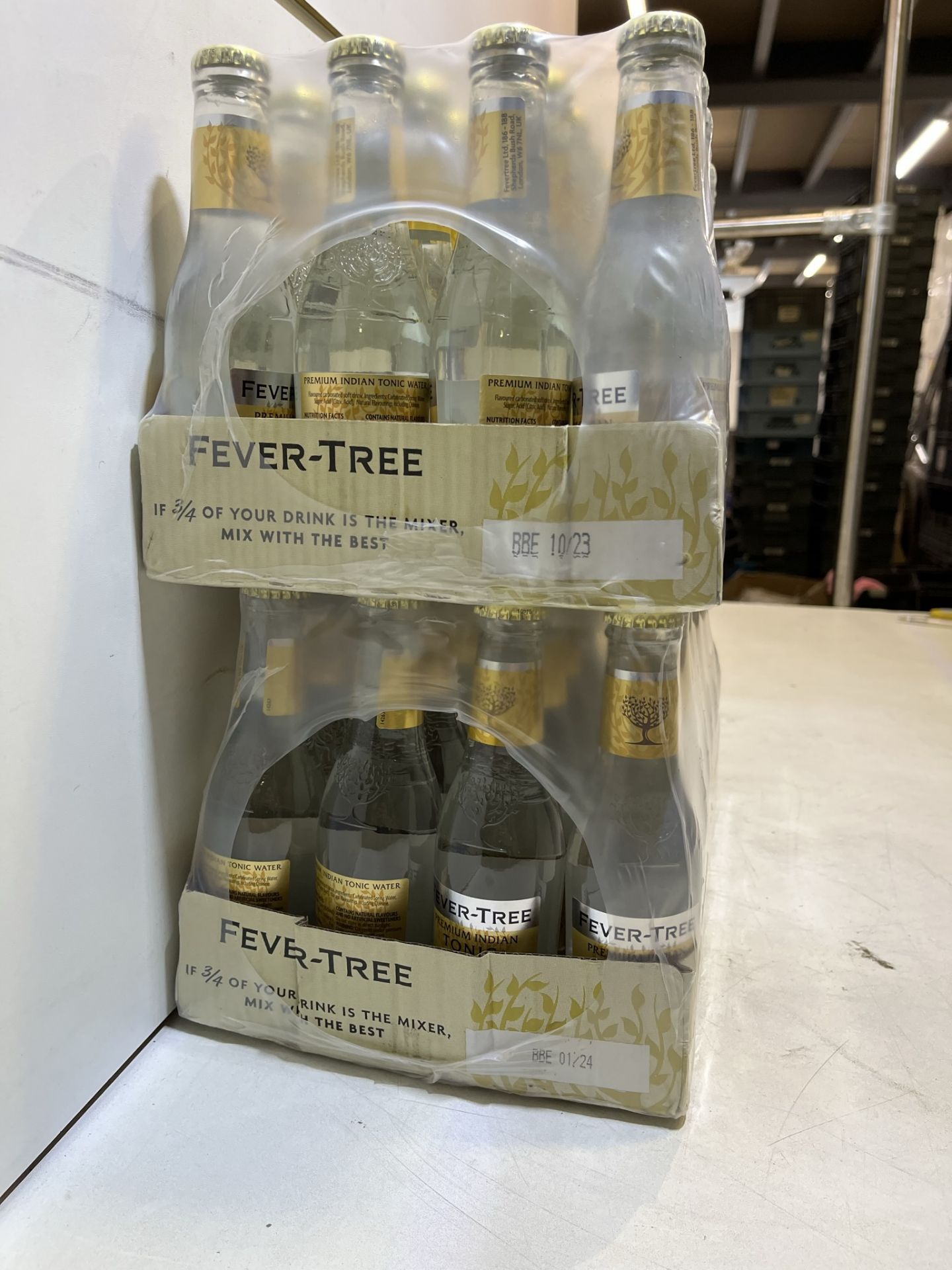 2 x Packs Of 24 200ML Bottles Of Fever-Tree Crisp And Fresh Tonic Water - Image 3 of 3