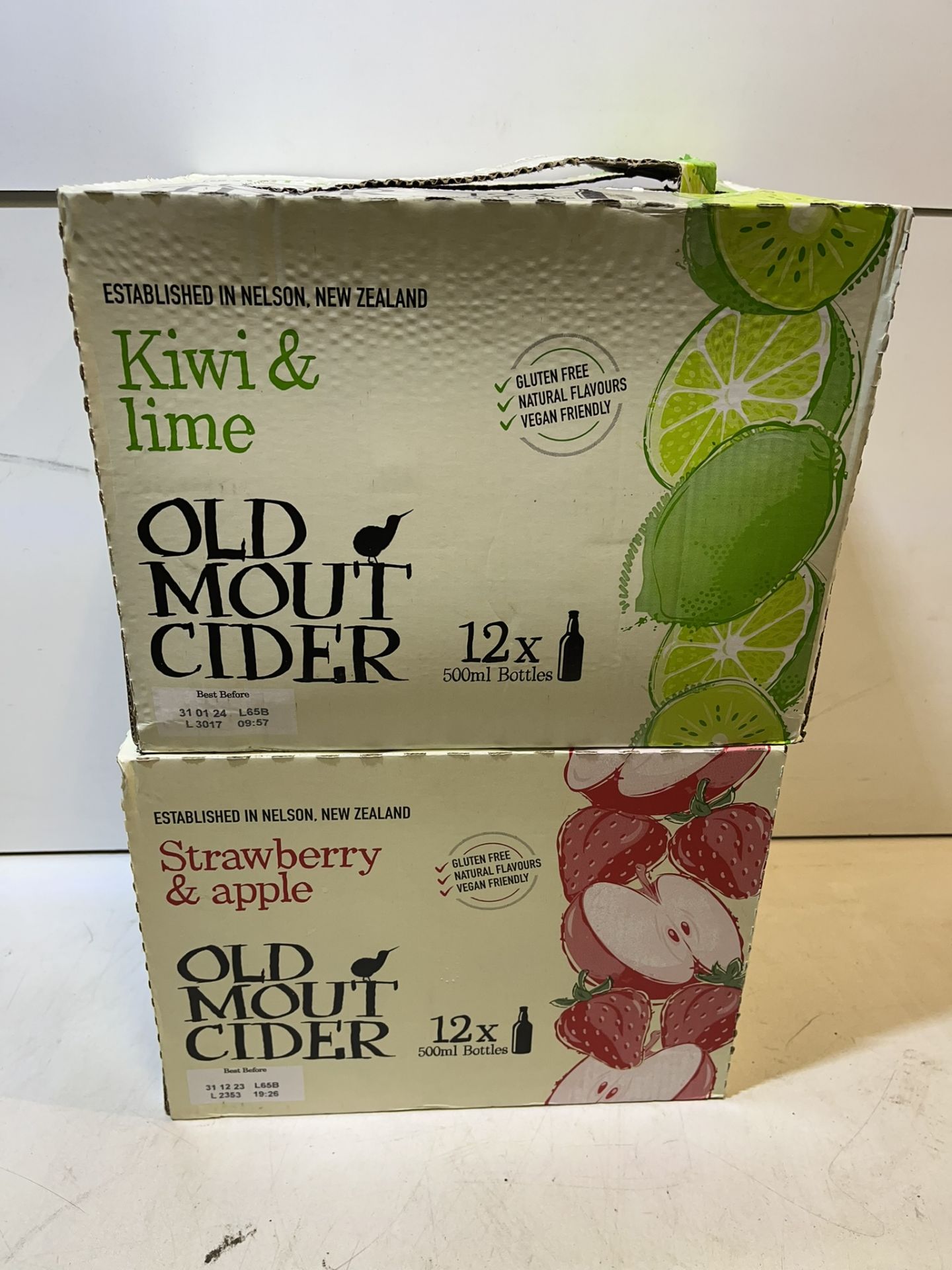 24 x 500ML Bottles Of Old Mount Cider