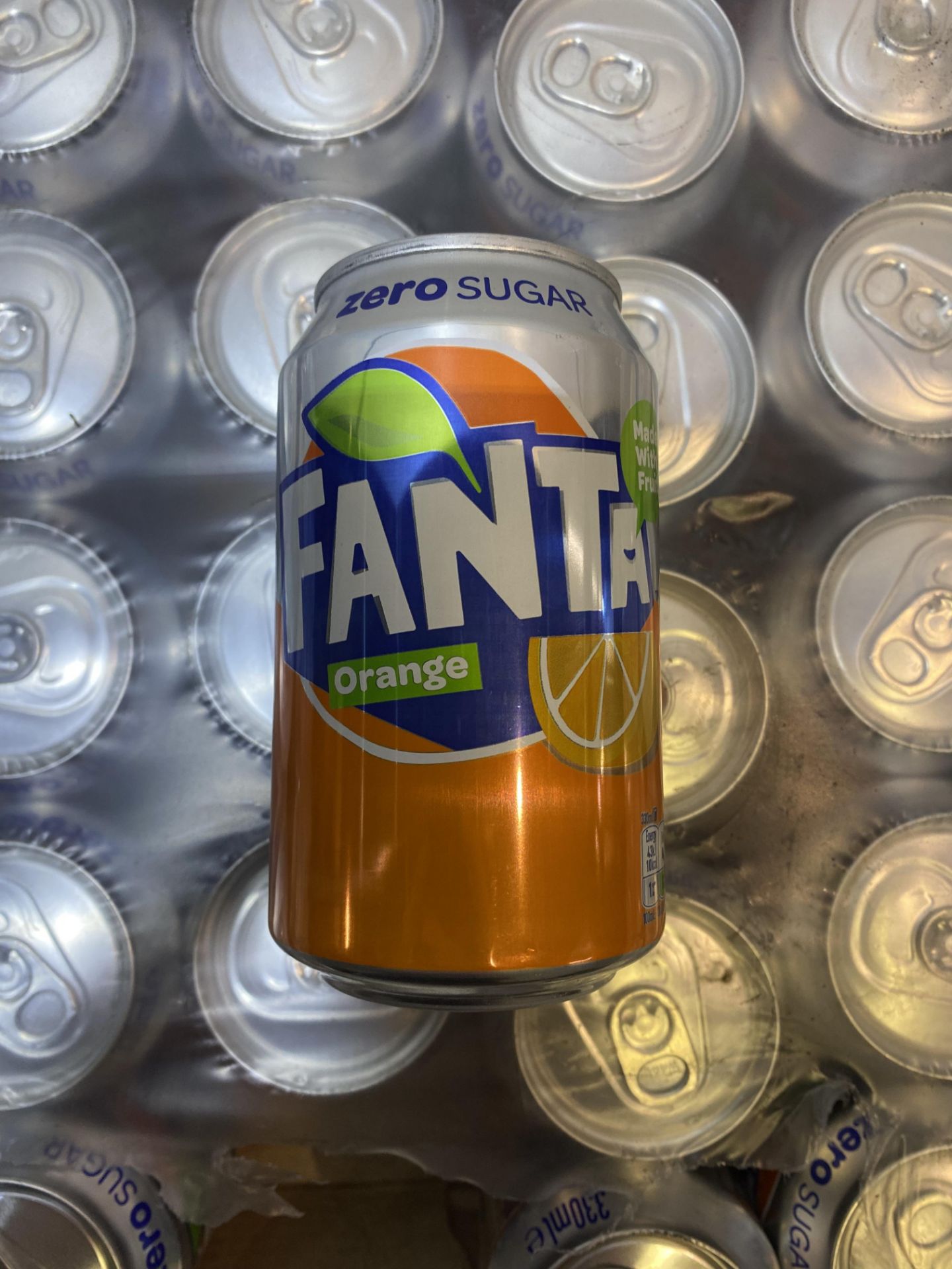 3 x 24 Packs Of Fanta Orange Zero Sugar Cans, 330ml, BBD 30/04/23 - Image 4 of 4