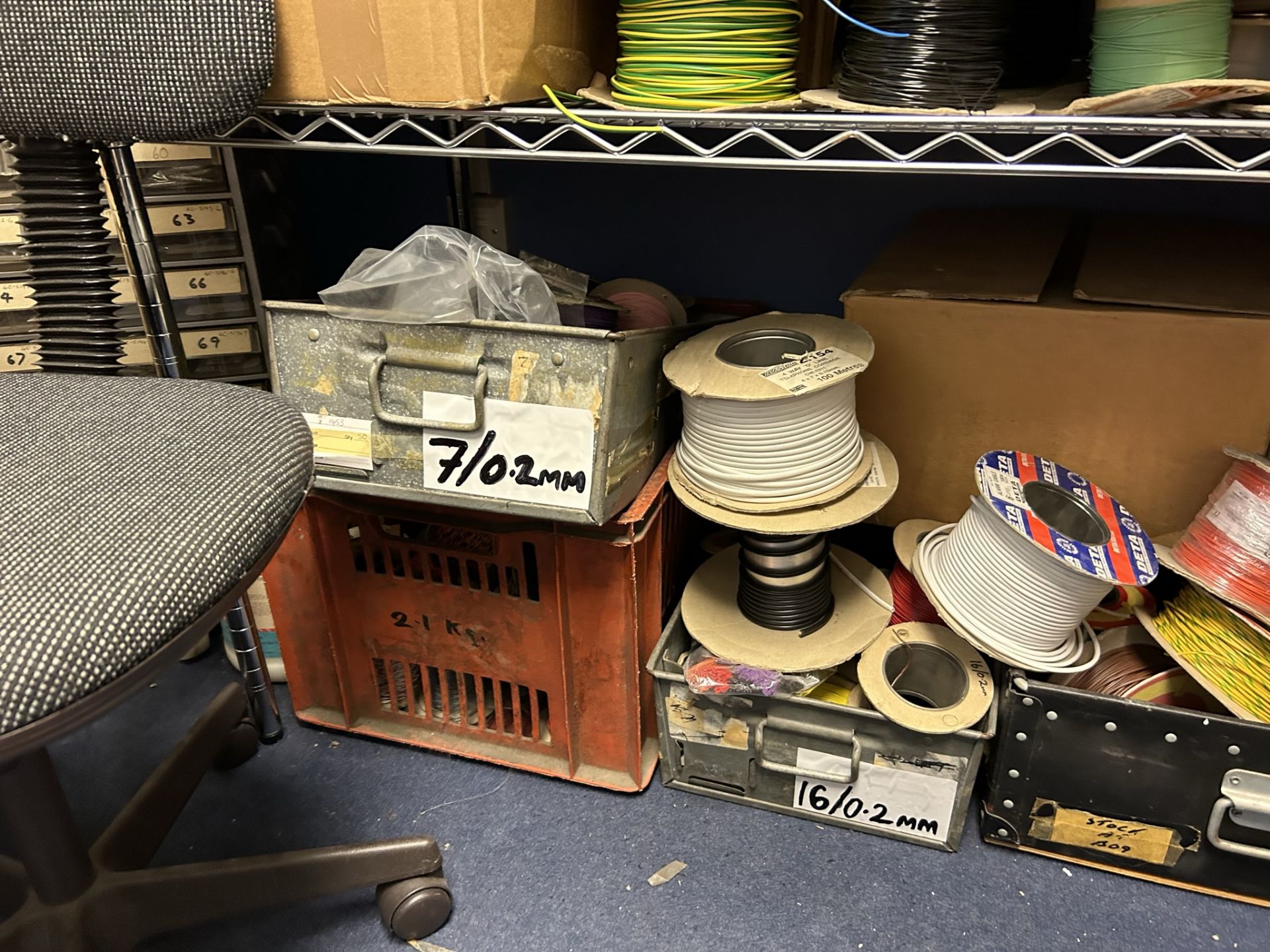 Contents of Spare Parts Room | Includes Computer/Circuit Parts, Washers etc - As Pictured - Image 6 of 19