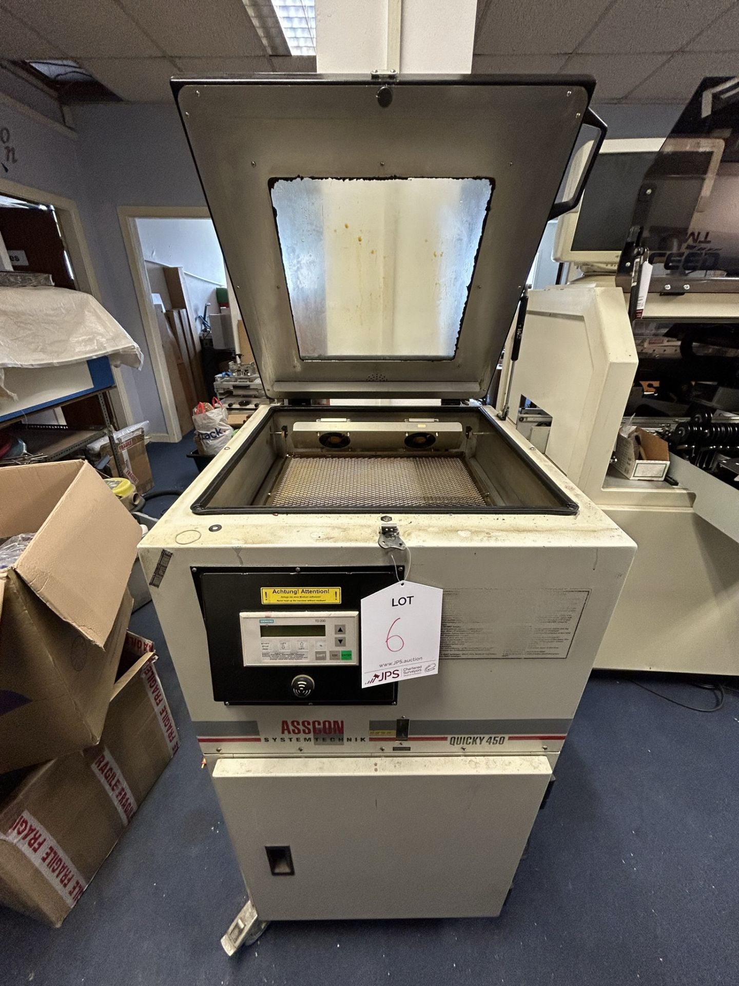 Asscon Quicky 450 Vapour Phase Reflow System - Image 5 of 8