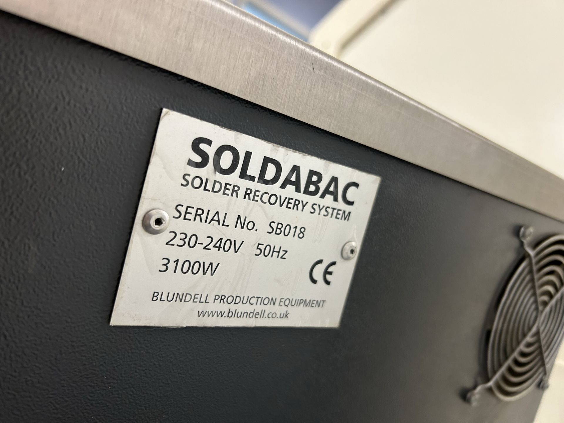 Blundell Soldabac Solder Recovery System - Image 5 of 5