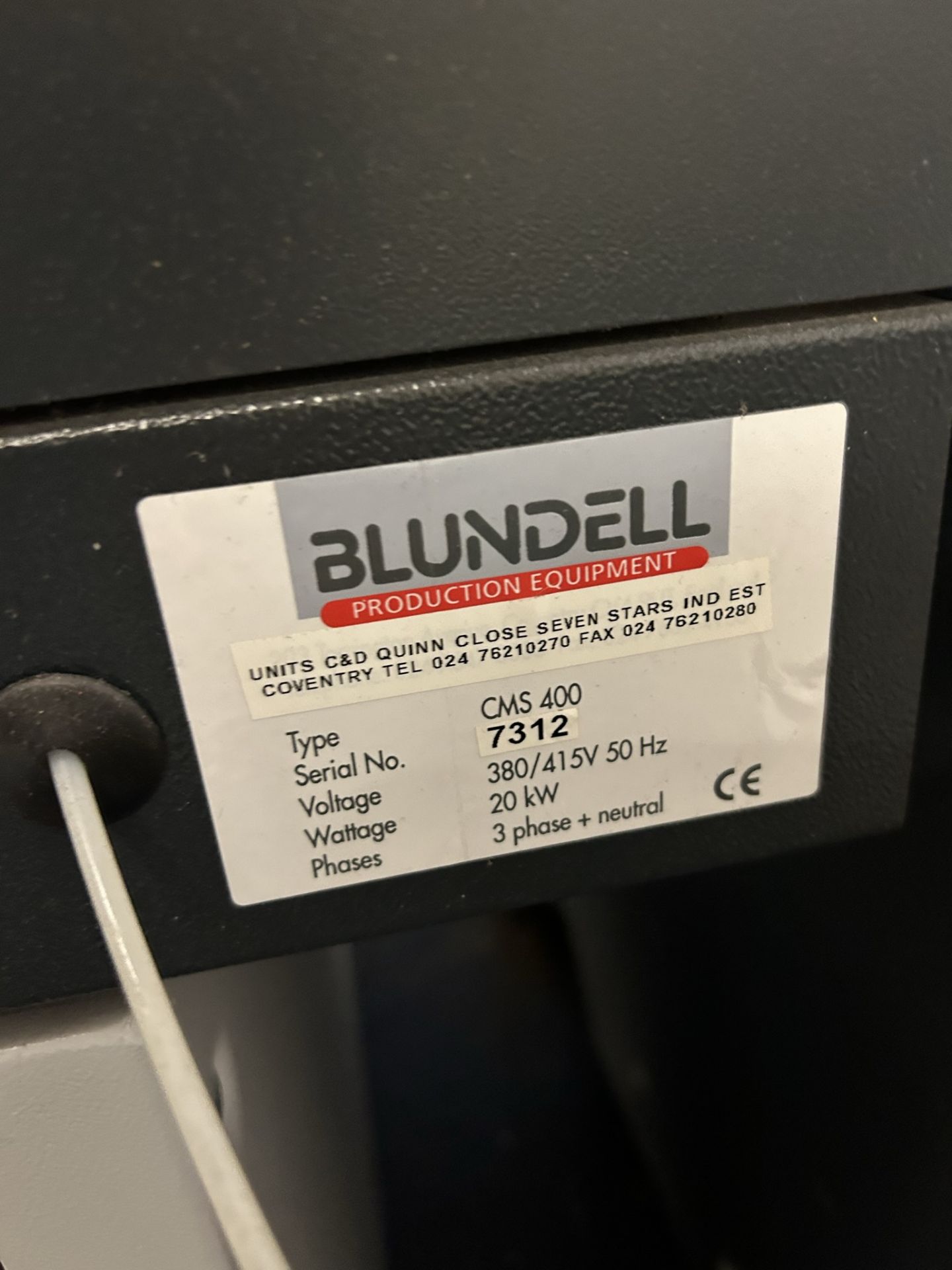 Blundell CMS400 Wave Solder Machine - Image 7 of 7
