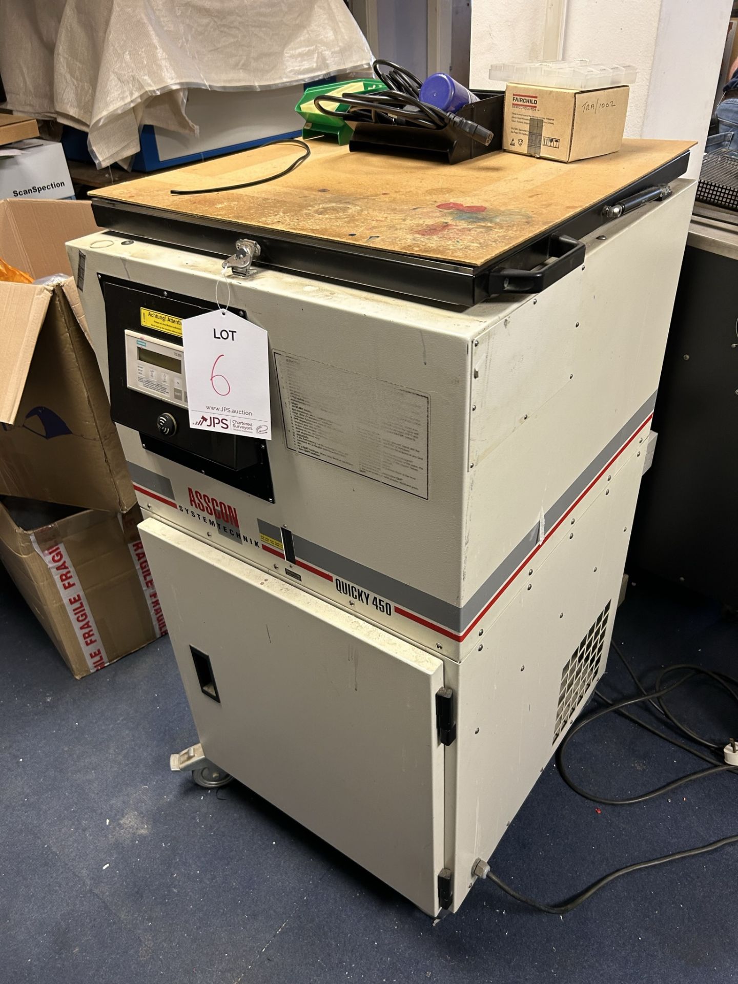 Asscon Quicky 450 Vapour Phase Reflow System - Bild 3 aus 8