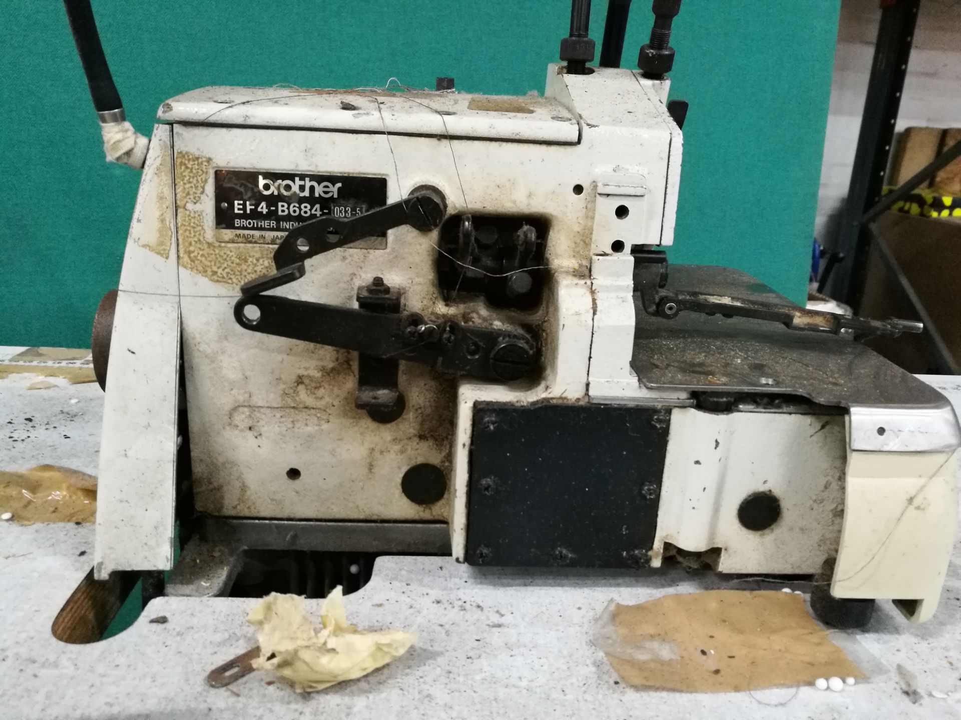 BROTHER EF4-B684-033-5 INDUSTRIAL SEWING MACHINE - Image 2 of 5