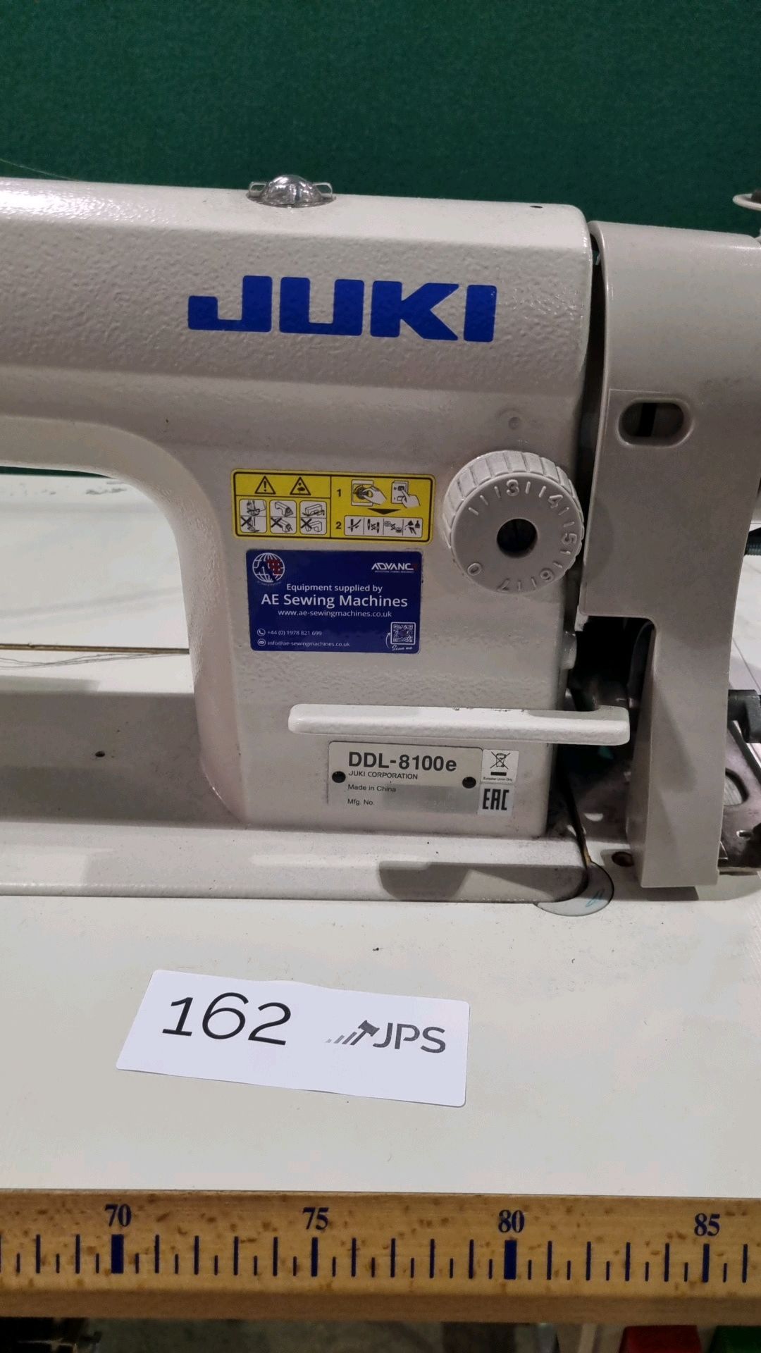 JUKI ELECTRIC SEWING MACHINE | DDL-8100E - Image 2 of 5