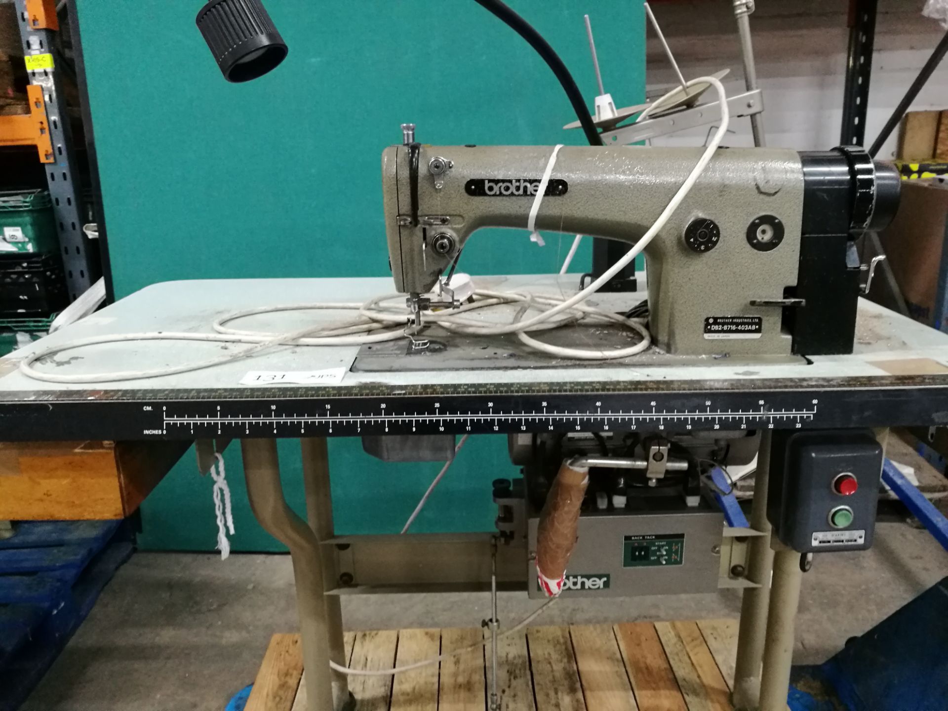 BROTHER DB2-B716-403AB INDUSTRIAL SEWING MACHINE