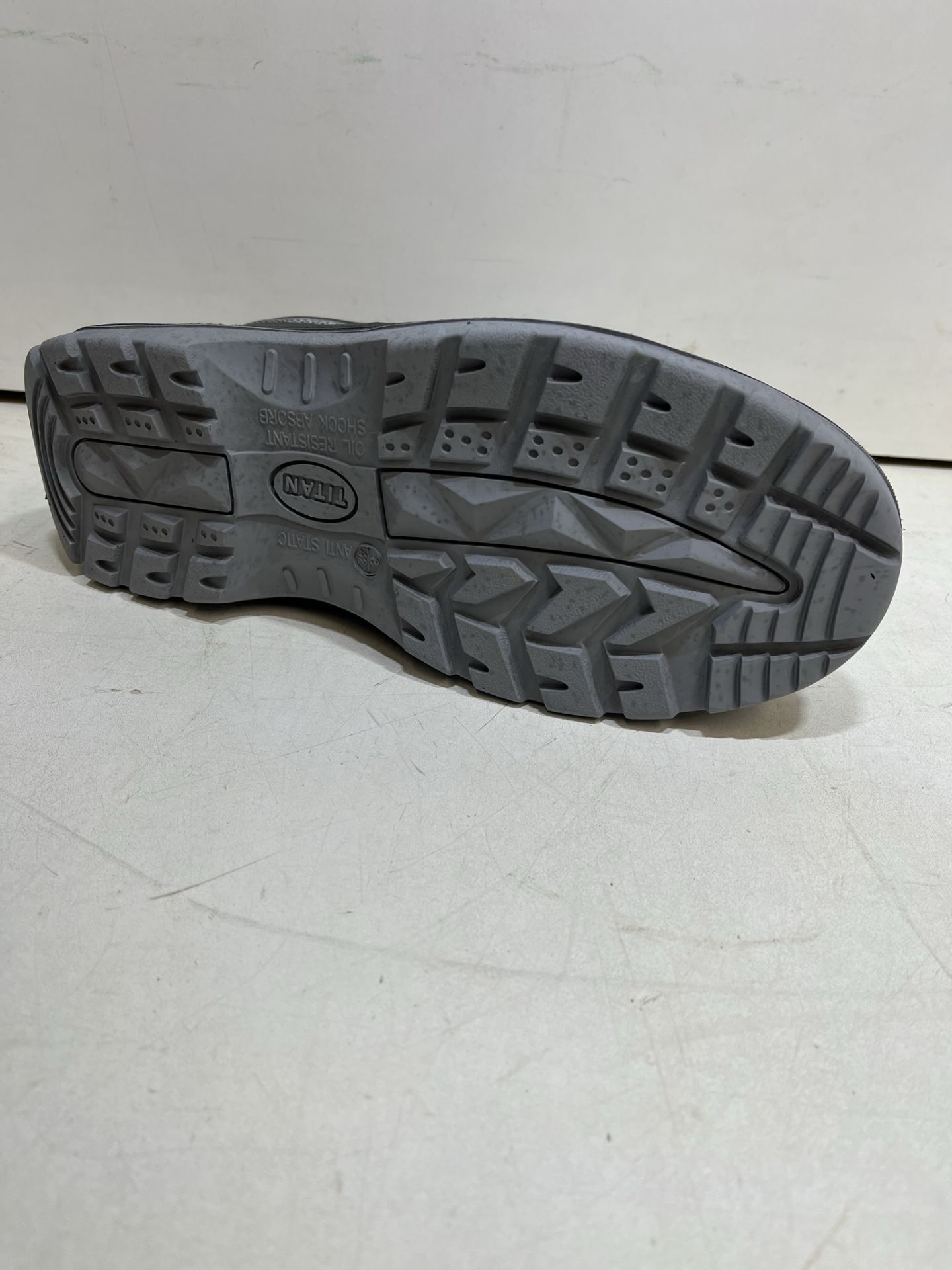 Titan Radebe Black Steel Toe Cap Safety Boots | UK 8 - Image 4 of 4