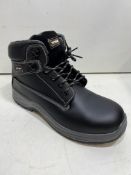 Titan Holton Black Steel Toe Cap Safety Boots | UK 11