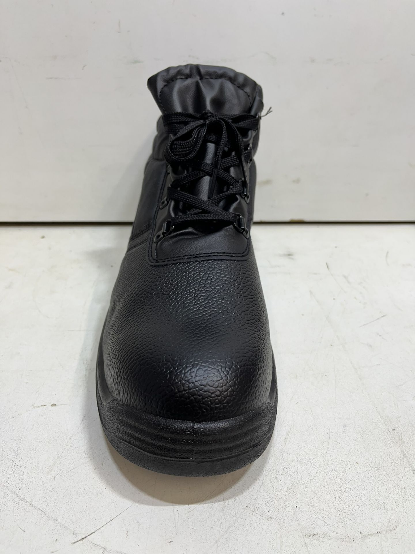 Chukka Black Steel Toe Cap Safety Boots | UK 12 - Image 3 of 4