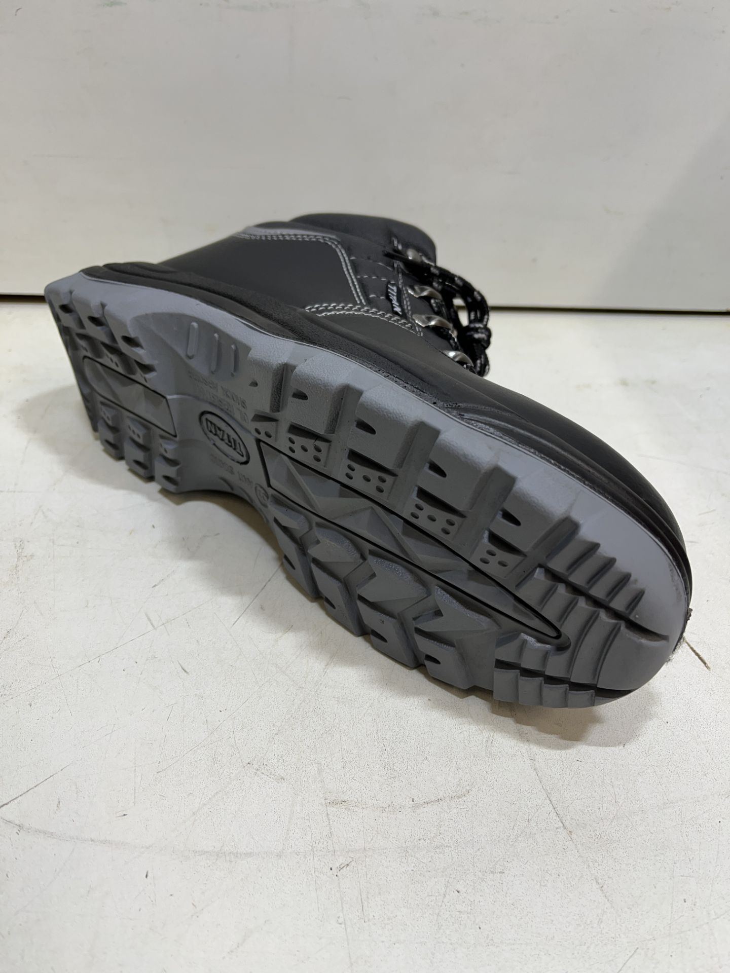 Titan Radebe Black Steel Toe Cap Safety Boots | UK 9 - Image 4 of 4
