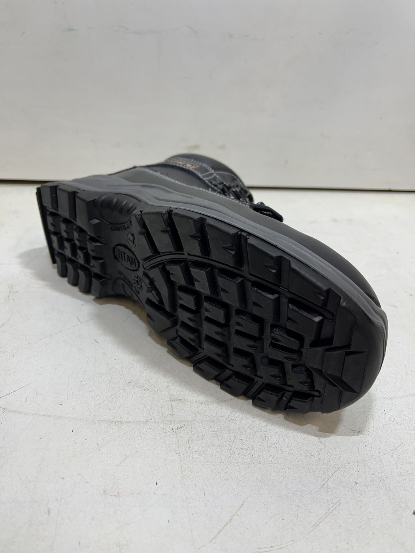 Titan Holton Black Steel Toe Cap Safety Boots | UK 7 - Image 4 of 4