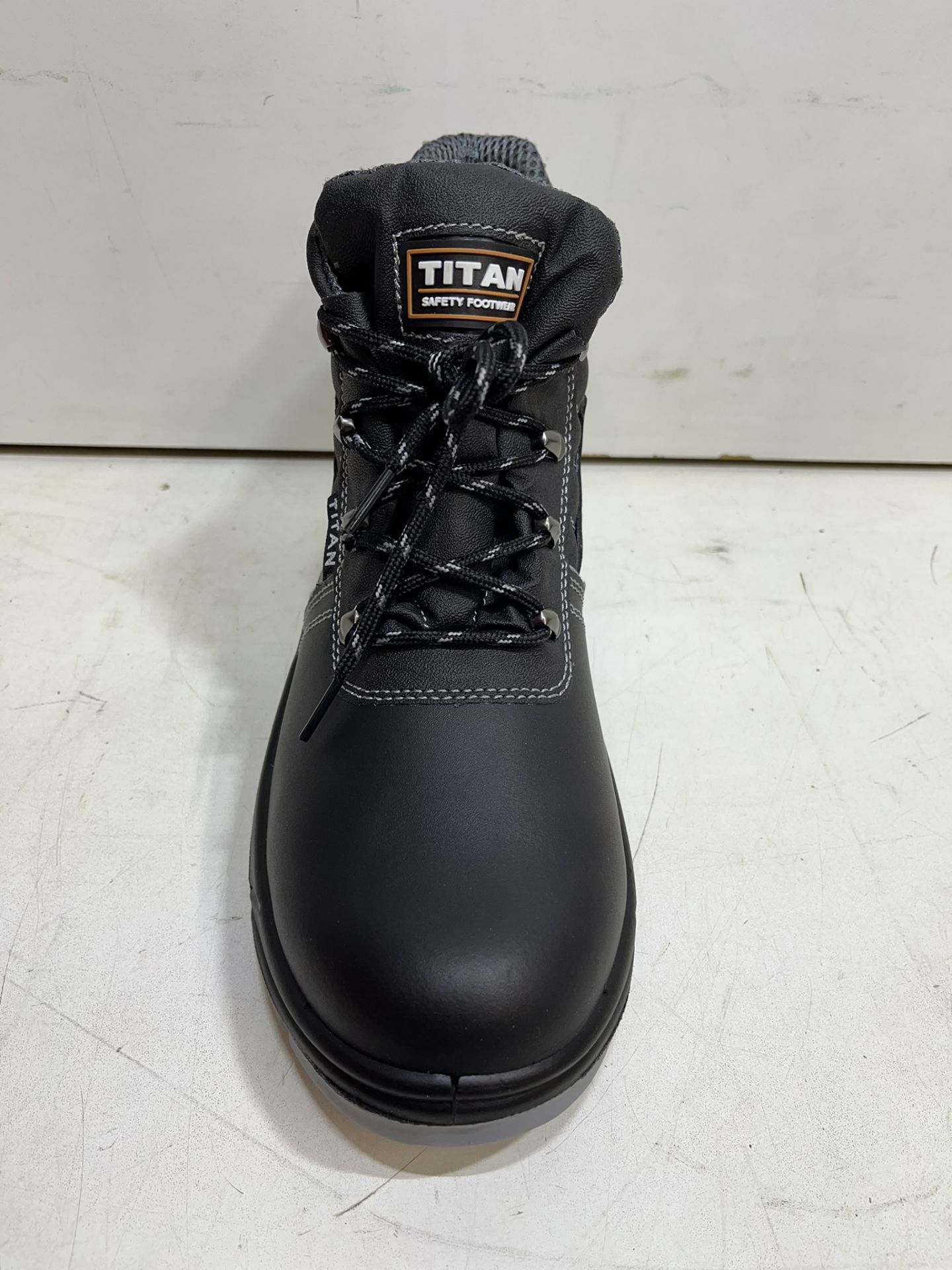 Titan Radebe Black Steel Toe Cap Safety Boots | UK 10 - Bild 3 aus 4