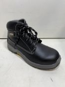 Titan Holton Black Steel Toe Cap Safety Boots | UK 8