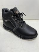 Titan Radebe Black Steel Toe Cap Safety Boots | UK 12