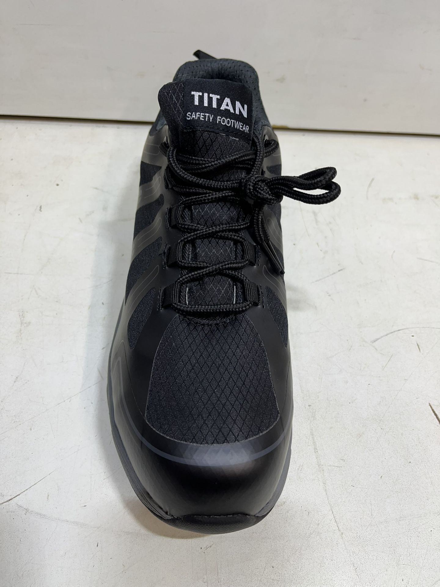 Titan Bullet Black Steel Toe Cap Boots | UK 10 - Image 3 of 4