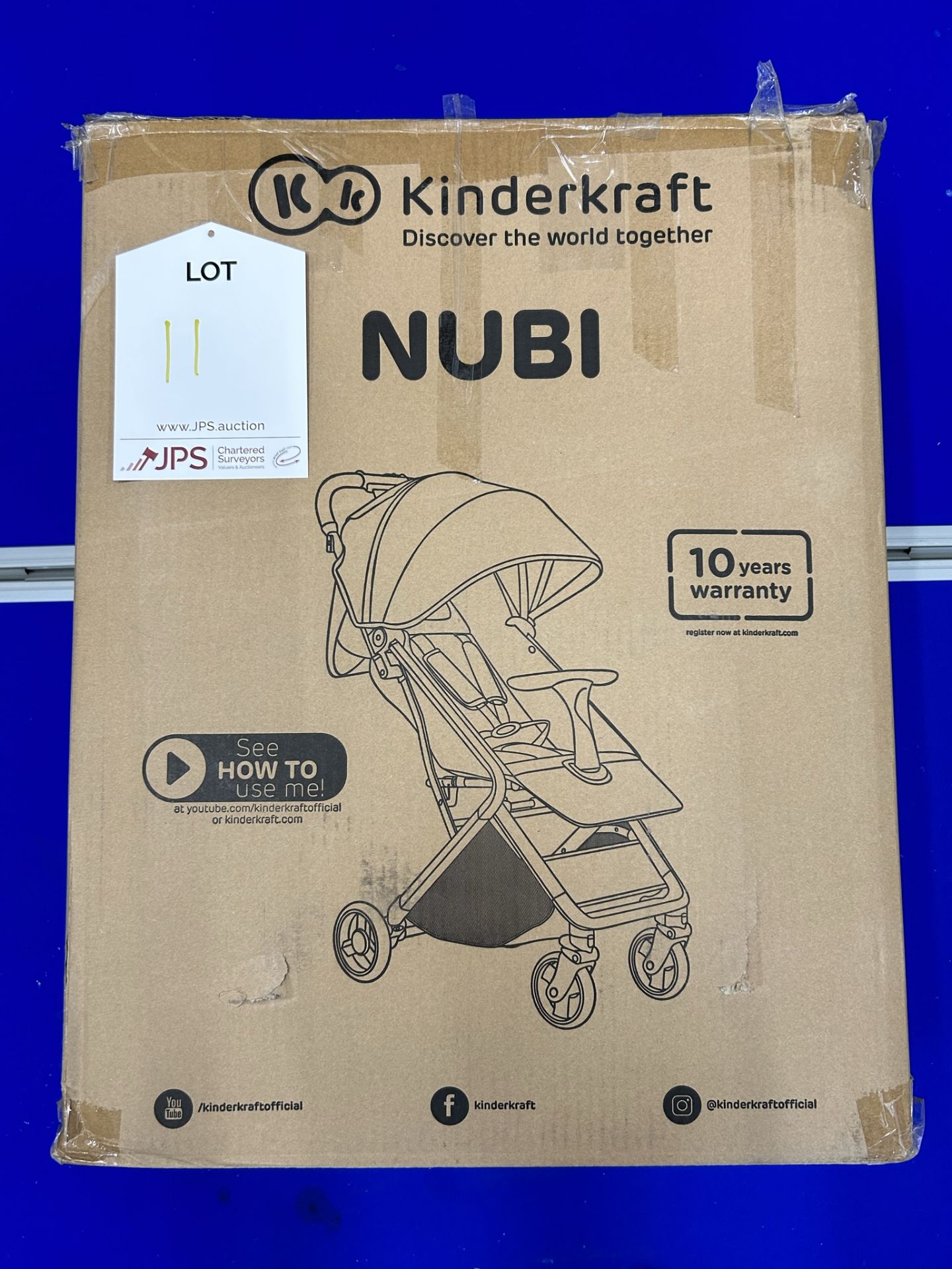 KinderKraft Nubi Children's Pushchair/Stroller | Bird BS - Image 2 of 3