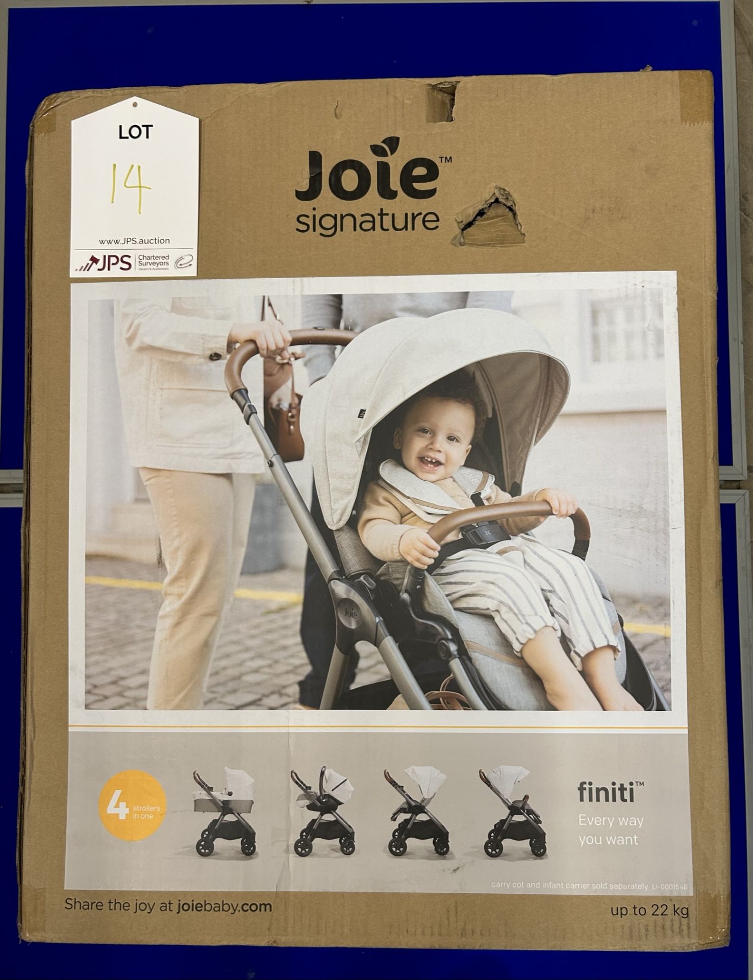 Joie Baby Finiti Pushchair/Pram | Oyster - Image 2 of 4