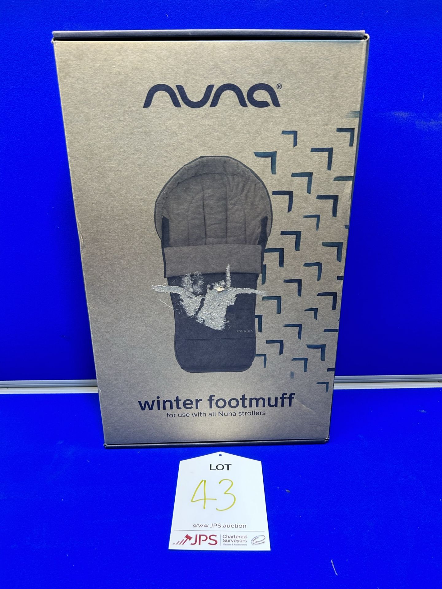 Nuna Winter Footmuff Pram Attachment | Granite
