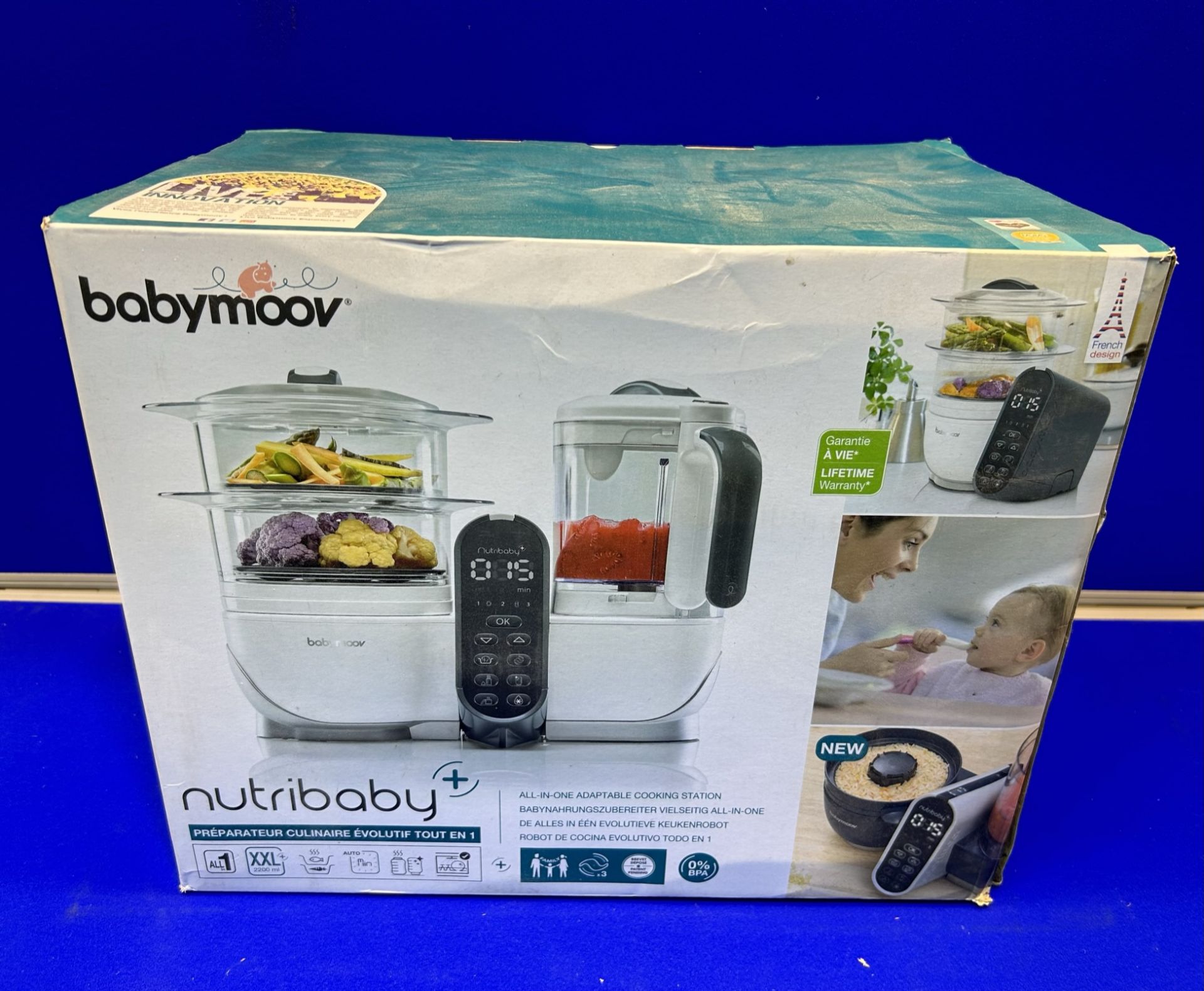 BabyMoov Nutribaby XL Food Prep Machine - Image 2 of 4