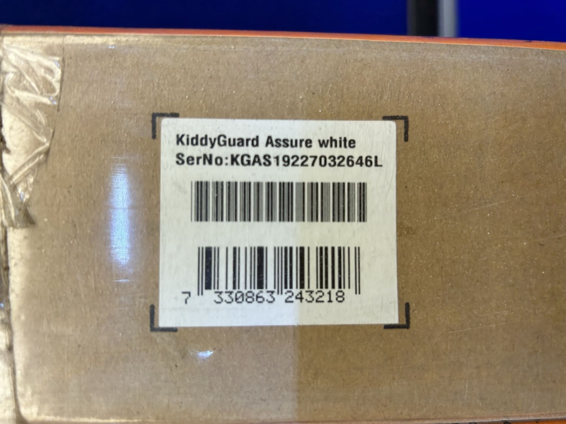 2 x Lascal Assure Kiddyguard Retractable Baby Safety Gates | White - Image 3 of 3