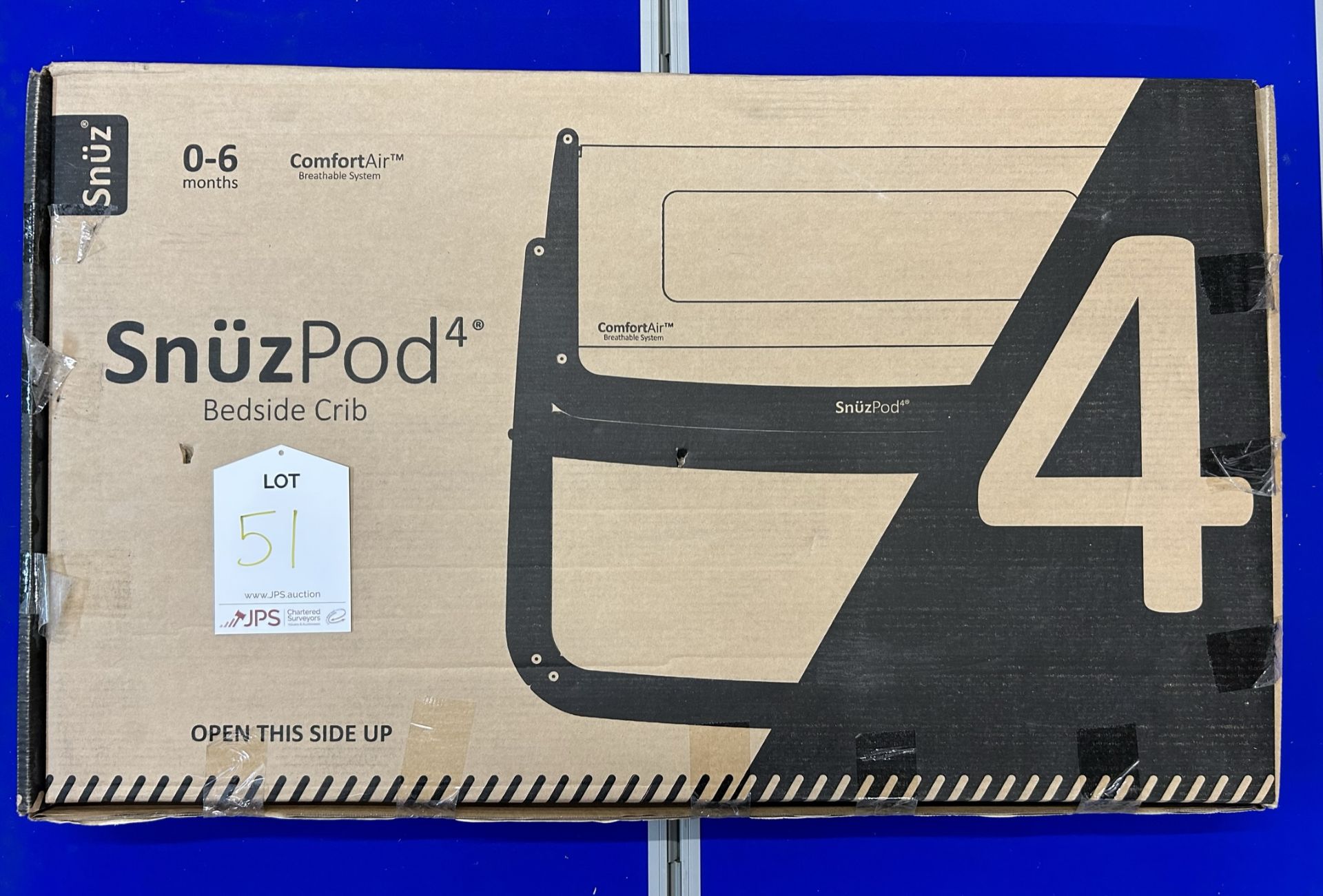 SnuzPod 4 Bedside Crib | Urban