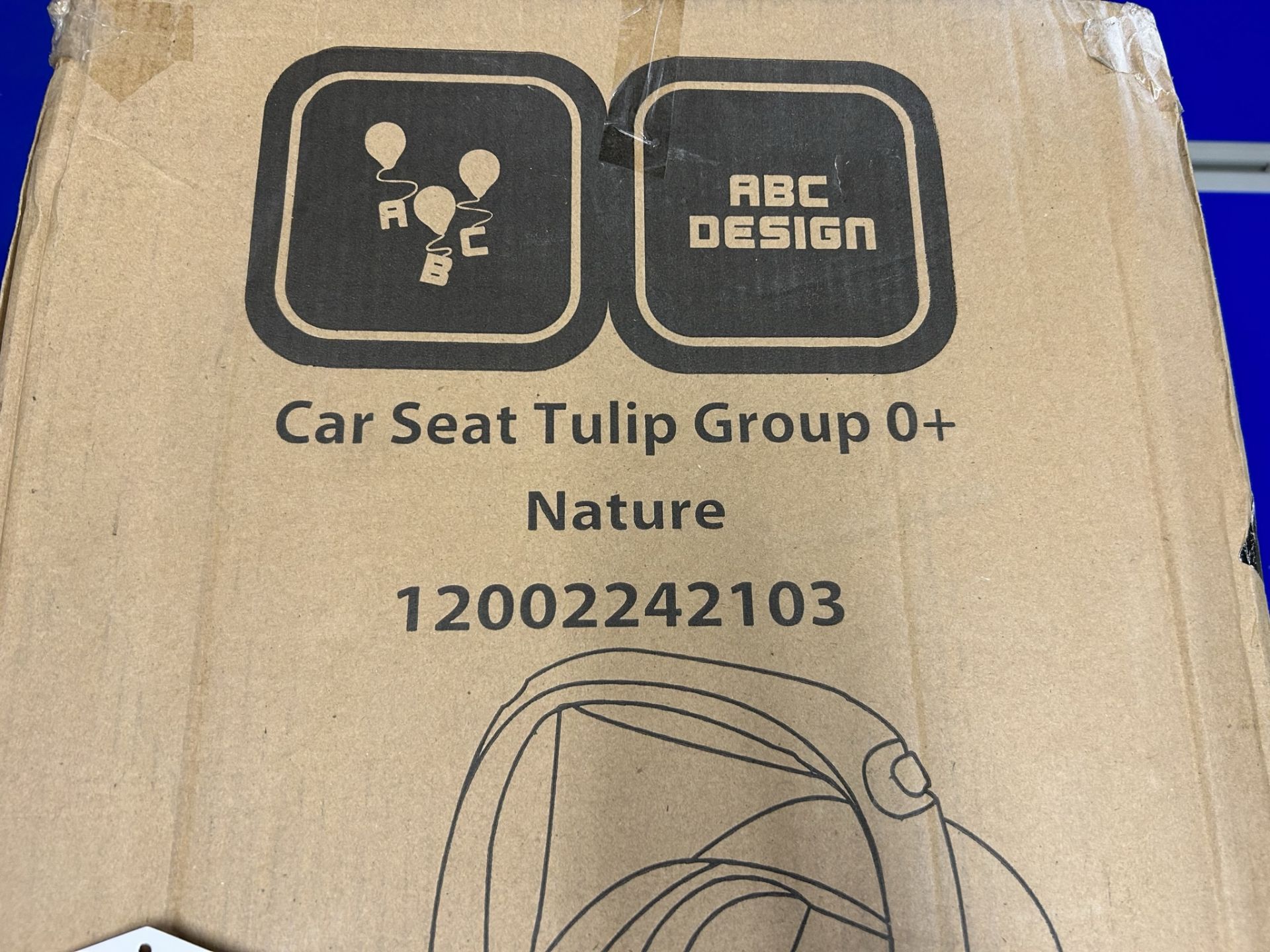ABC Design Tulip Group 0+ i-Size Children's Car Seat | Nature | YOM: 2021 - Image 3 of 6