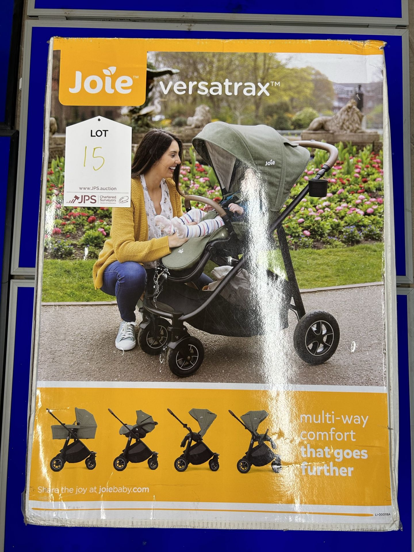 Joie Baby Versatrax 4in1 Children's Pushchair/Pram | Gray Flannel - Image 2 of 7