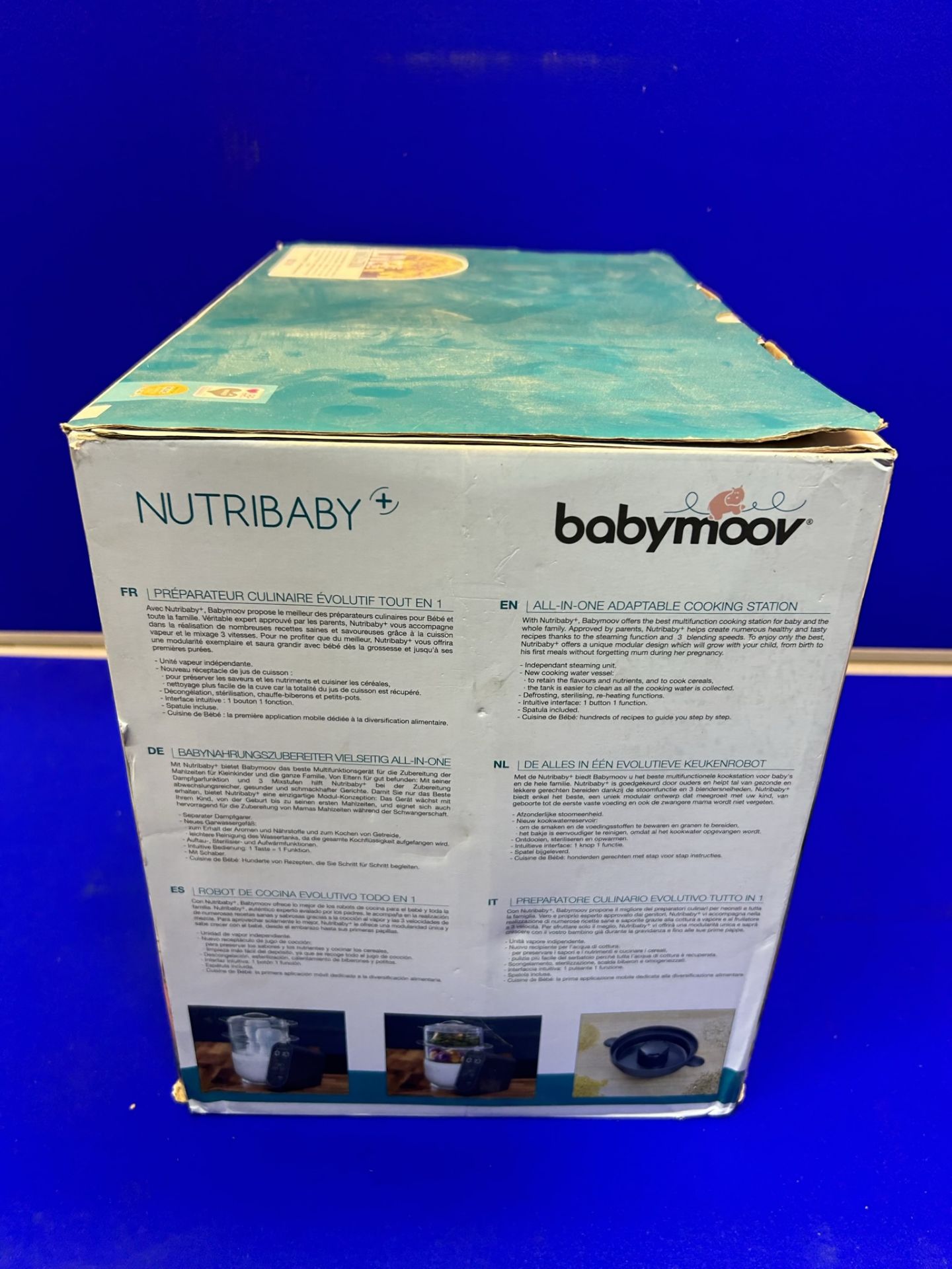 BabyMoov Nutribaby XL Food Prep Machine - Image 3 of 4
