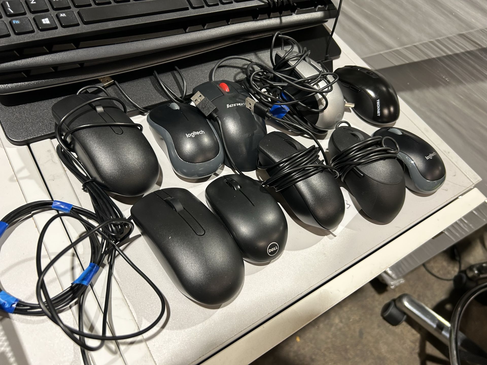 Quantity of Computer Peripherals including Laptop Stands, Mice & Keyboards - Image 3 of 5