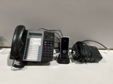 2 x Mitel/Yealink IP Telephones