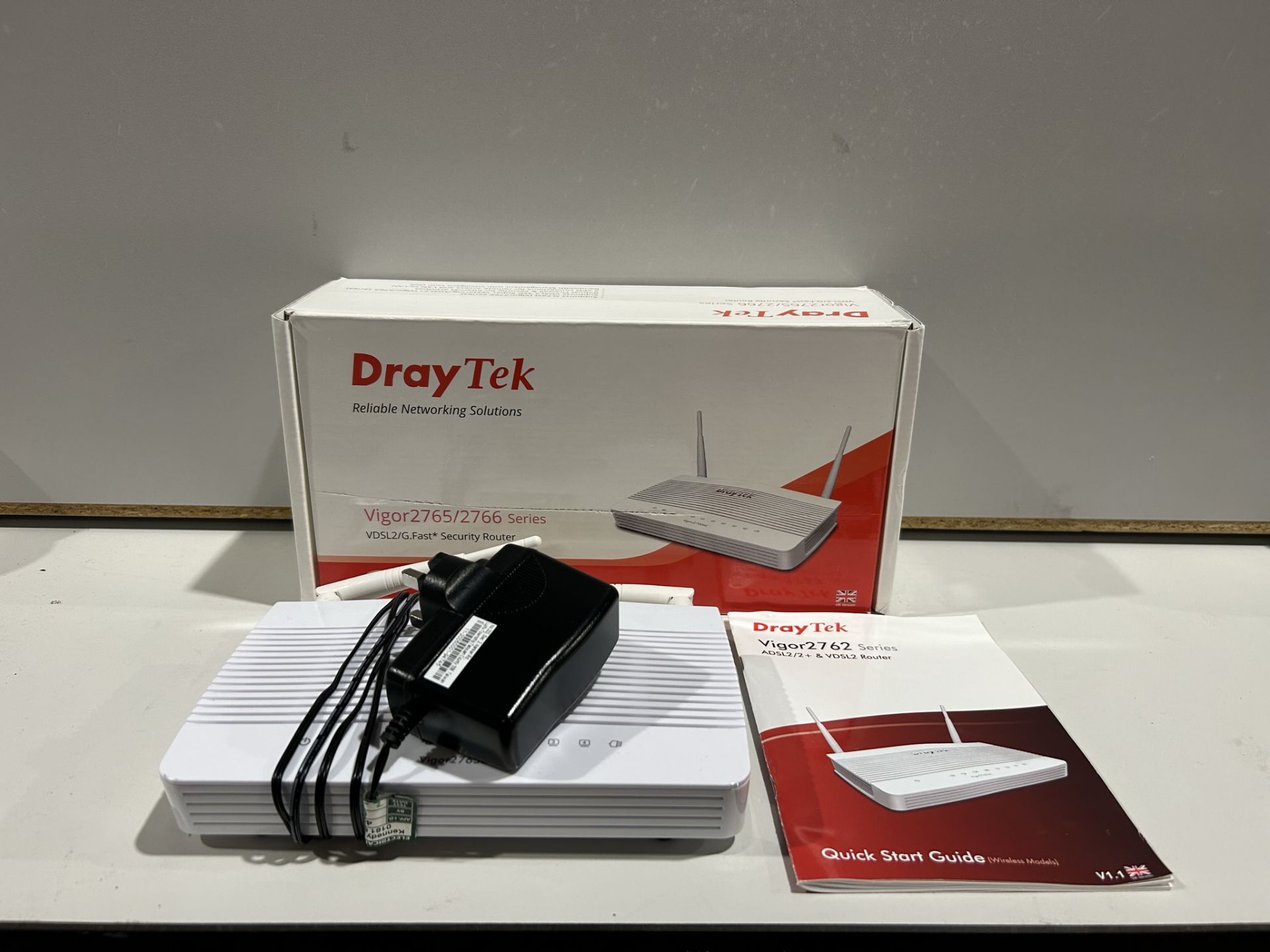 2 x DrayTek Vigor 2765/2762 Fast Security Routers