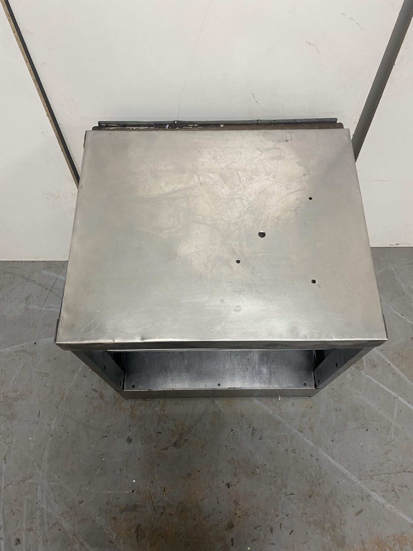 2 Tier Stainless Steel Catering Preperation Shelving Unit - Image 3 of 6