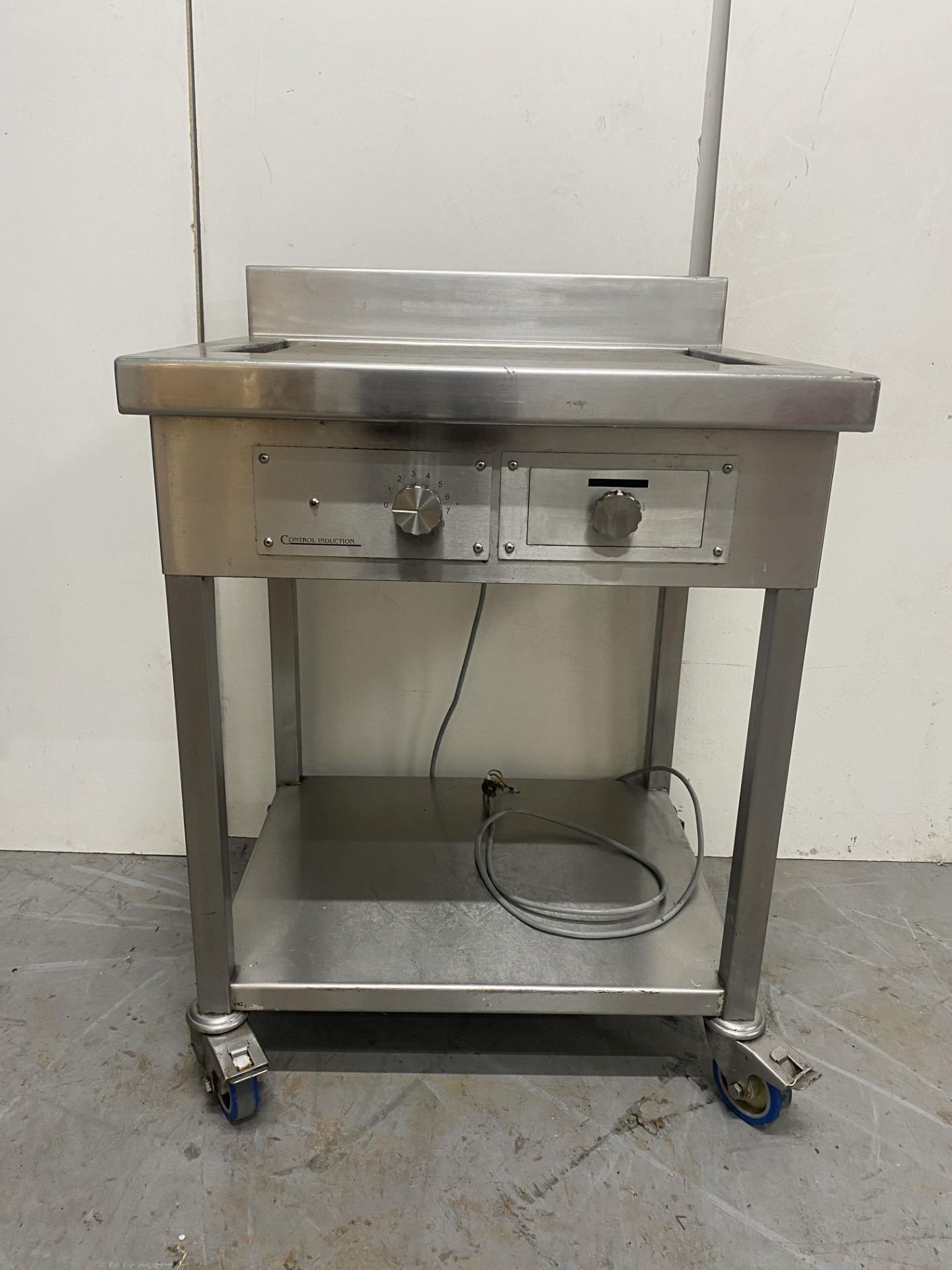 Control Induction 12-210 French Plancha Mounted On Mobile Table - Bild 2 aus 9