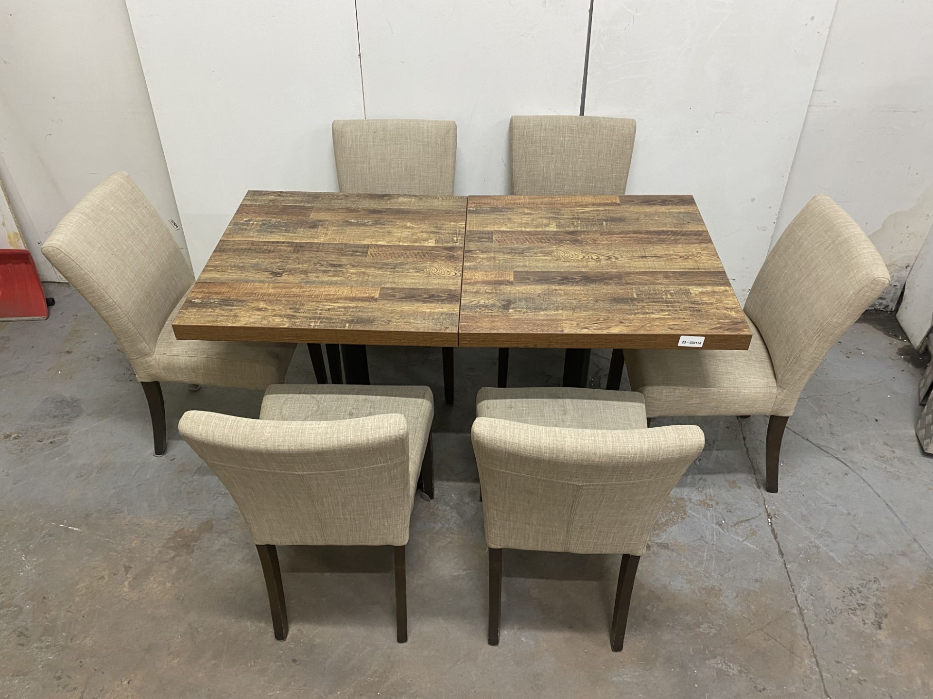 2 x Tables & 6 x Chairs Set - Image 2 of 10