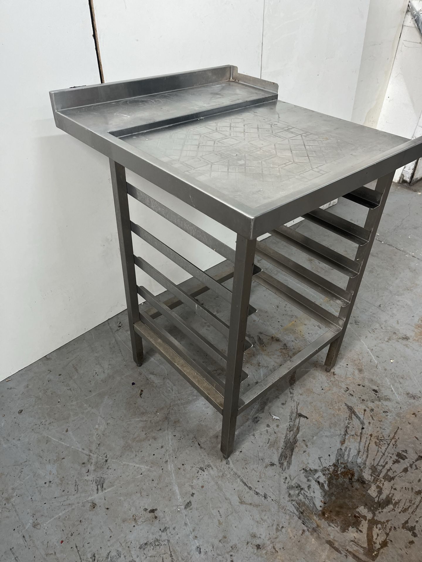 700mm Stainless Steel Catering Preperation Table - Image 2 of 5