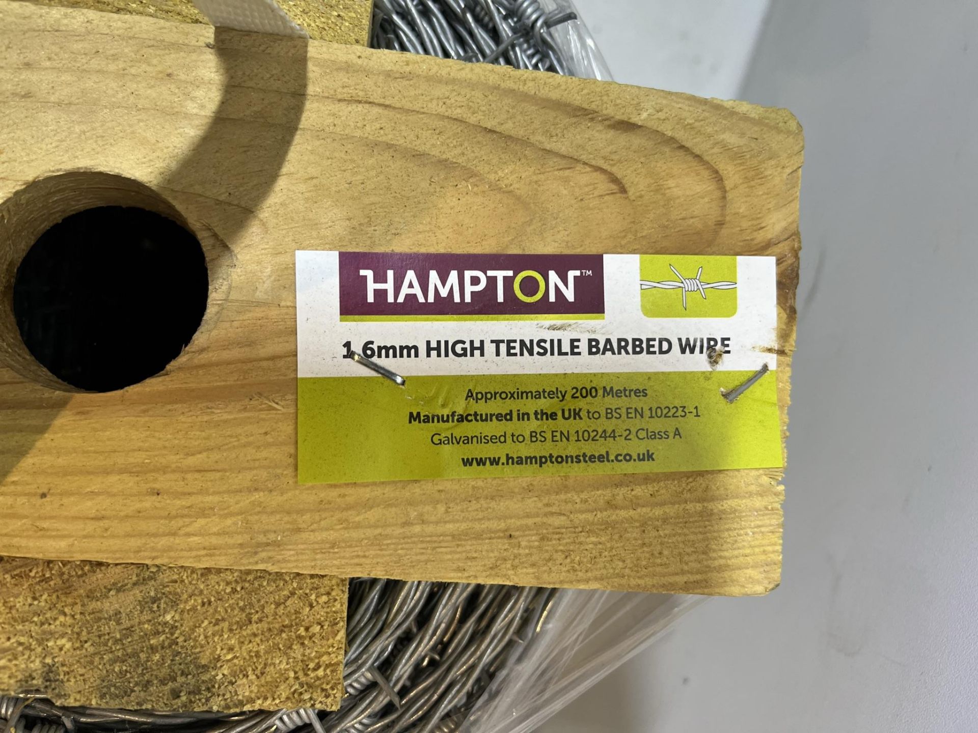 2 x Reels Of Hampton High Tensile Barbed Wire - Image 4 of 5