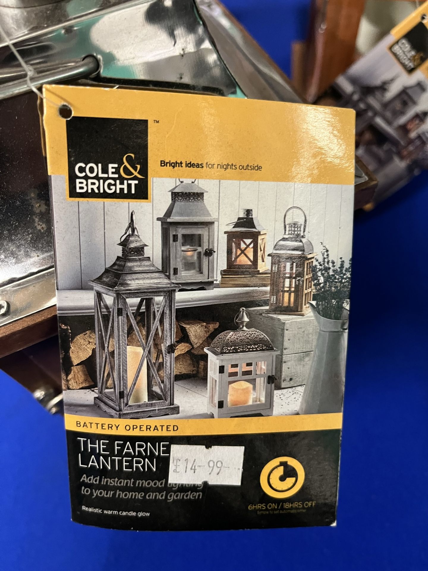 3 x Cole & Bright Battery Operated Lanterns - Image 4 of 4
