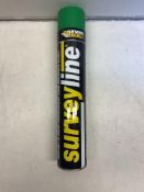 19 x 700ml Cans Of Everbuild Survey & Semi Permanent Line Marking Spray Paint