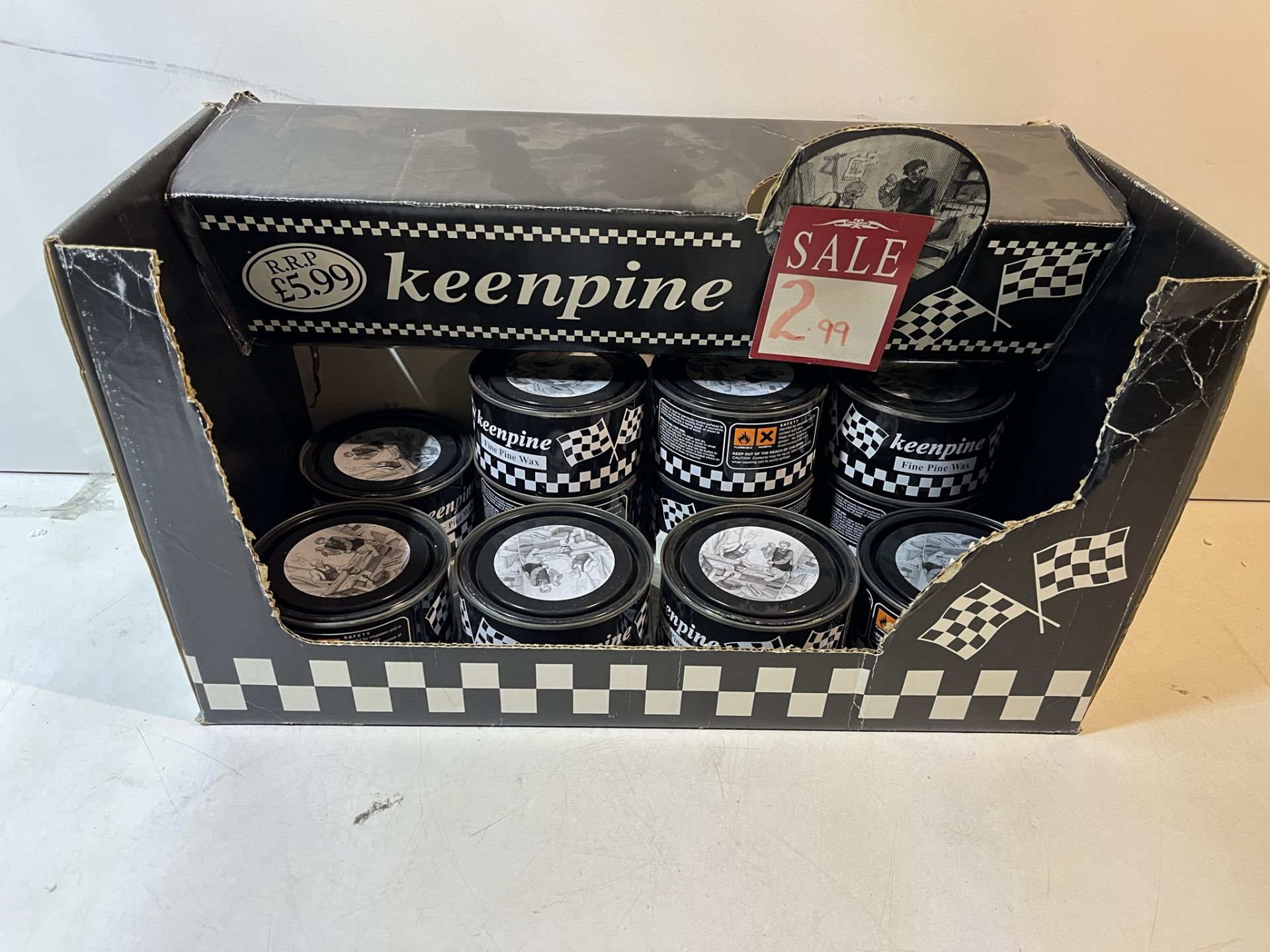 11 x Cans Of Keenpine Fine Pine Wax