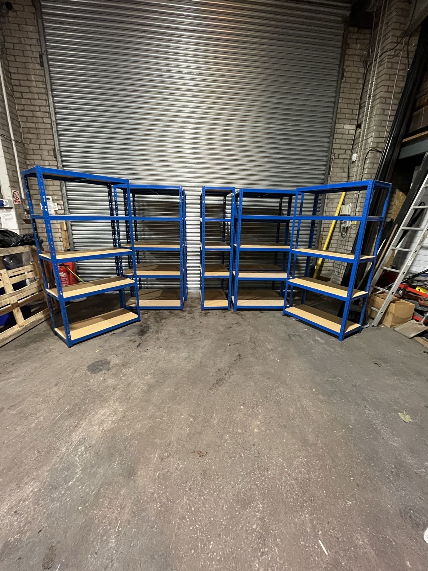 7 x Bays Of Lightweight Racking - Image 5 of 5